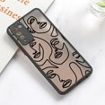 thumbnail image 1 of Funda de línea facial abstracta para Huawei P30 Pro, Fundas mate para Huawei P40 Lite P20 Pro Y6 2019 P50 Honor 70 50 20 8x x8 Nova 5T Fivean unisex, 1 of 2