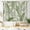 20_green_leaf, variant on Sage Green Flower Kitchen Curtains Floral Leaves Small Short Cafe Window Curtains Rustic Botanical Wildflower Rod Pocket Bathroom Window Drapes Treatment Tier Curtains 2 Panels (27.5x39 Inch)