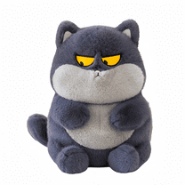 Funny Cat Stuffed Animal Doll - Fun Expressions Kitten Cat Plush Toy Pillow Cute Home Decor Gift