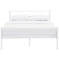 thumbnail image 6 of Modway Alina Powder Coated Sturdy Steel Full Platform Bed Frame in White, 6 of 6