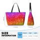 thumbnail image 4 of Fotbe Colorful Glitter Bolsa de Viaje para Playa - Resistente al Agua, Bolsa Tote de Gran Capacidad y Ligera con 7 Bolsillos para Mujeres y Hombres, 4 of 7
