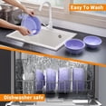thumbnail image 6 of Microwave Ramen Cooker Bowl Set,Happon 40 oz Ramen Cooker with Handles Ramen Noodle Cooker with Spoon Chopsticks Fork for College Dorm Room Apartment Essentials(Purple), 6 of 7