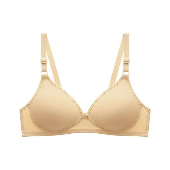 Dvkptbk Soutien-Gorge Sans Armature Confortable Doux Respirant Deux Rangées de Boutons sous-Vêtements pour Maman