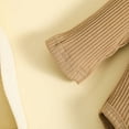 thumbnail image 3 of Scyoekwg Baby Clearance Clothes Infant Newborn Toddler Girls Baby Boys Sets Outfits Fashion Solid Color Long Sleeve High Necked Romper Top Drawstring Long Pants Outfits Khaki0 Months, 3 of 8