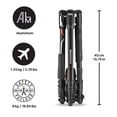 thumbnail image 3 of Trípode Manfrotto Befree Live Advanced de aluminio con fluido de 3 vías, 3 of 7