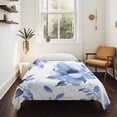 thumbnail image 4 of Blue Floral Spring Small Tapestry for Bedroom Wall Hanging Tapestry, Retro Watercolor Botanical Summer Ceiling Backdrop Tapestries Poster Blanket Wall Decor for Teens Room Living Room Dorm 23" x 28", 4 of 8