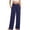 #Blue, variant on DPTALR Women's Solid Color High Waist Cross Design Slim Fit Casual Yoga Pants,Coffee,Size L,,Women's Plus ,Young Adult Tops,2026 Trendy Fashion Pants