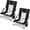 Jet Black, variant on SUNSPIRE Beach Chair for Adults Low Back Portable Folding Camping Chair with Cup Holder & Carry Bag for Outdoor Beach Picnic Travel 2-Pack Teal