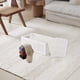 thumbnail image 3 of Cesta de almacenaje para ropa, cajón plegable, compartimento para ropa de dormitorio, perchero apilable, organizador de ropa para el hogar, diseño de 2 niveles, estructura metálica, 3 of 7