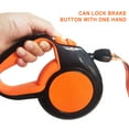 thumbnail image 6 of Retractable Dog Leash Reflective 360°Tangle-Free Pet Walking Leash 16ft for Heavy Duty Dogs, 6 of 8