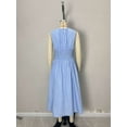 thumbnail image 2 of Elegant Maxi Dress (Blue, S), 2 of 6
