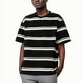 thumbnail image 2 of Sngxgn Men's Shirts Short Sleeve Casual Basic Summer Solid T Shirts(Black,L), 2 of 4