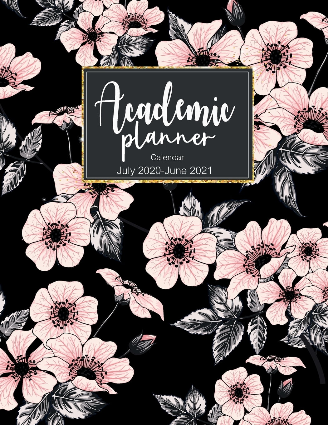 Academic planner calendar July 2020June 2021 Planner Monthly