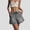 Grey, variant on Women's Summer Shorts High Waist Straight Leg Denim Shorts With Belt Tie Casual Vacation Travel Everyday Wear Comfortable Stretchy Pocket Distressed Shorts Women Night Shorts for Women Pajamas Shorts