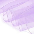 thumbnail image 3 of Nvzi 25 Pack Organza Banquet Chair Sash Sashes Bows Ties for Weddings Party Decoration White Pink Purple Gold Red(25 Pack, Lavender), 3 of 5