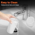 thumbnail image 5 of Car Trash Can, Mini Car Trash Bin with Lid, Leakproof Cup Holder Car Garbage Can with 20 Trash Bags, Vehicle Front Back Seat Organizers and Storage for Car, Home, Office, White, 5 of 7