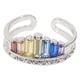 thumbnail image 3 of XWSHYW Anillos Tamaño de Los Anillos Accesorios Del Regalo Del Aniversario de Boda Del Diamante Redondo, 3 of 6
