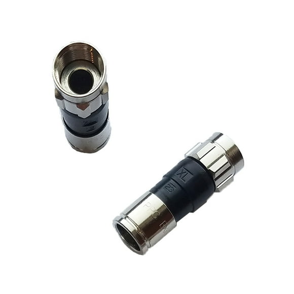 Conector PPC EX6XL PLUS RG-6 Snap & Sello Conector de compresi?n (paquete de 100)