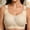 Beige, variant on Plus Size Bras for Women 2026 Seamless Floral Patterned Lift Side Coverage Breathable Adjustable Strap Soft Minimizer Tshirt Bralettes Beige XXXXL