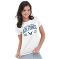 thumbnail image 3 of US Air Force Wing Emblem Established Women's T Shirt Ladies Tee Brisco Brands S, 3 of 5