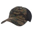 thumbnail image 2 of Top Headwear Camo Docena Docena Imprimir Sombrero de Trucker ajustable - Digital Woodland Camo TOP HEADWEAR Gorra de béisbol, 2 of 2