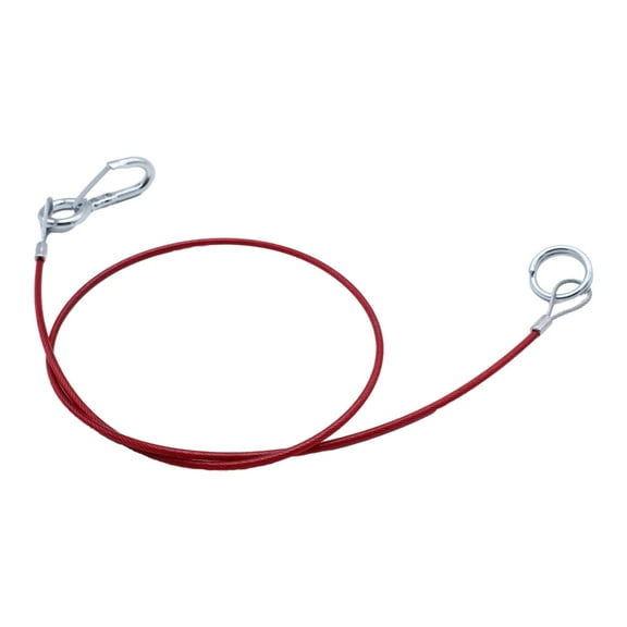 Heavy Duty Trailer Safety Rope 100cm Safety Strap for Secure Towing Vehicle