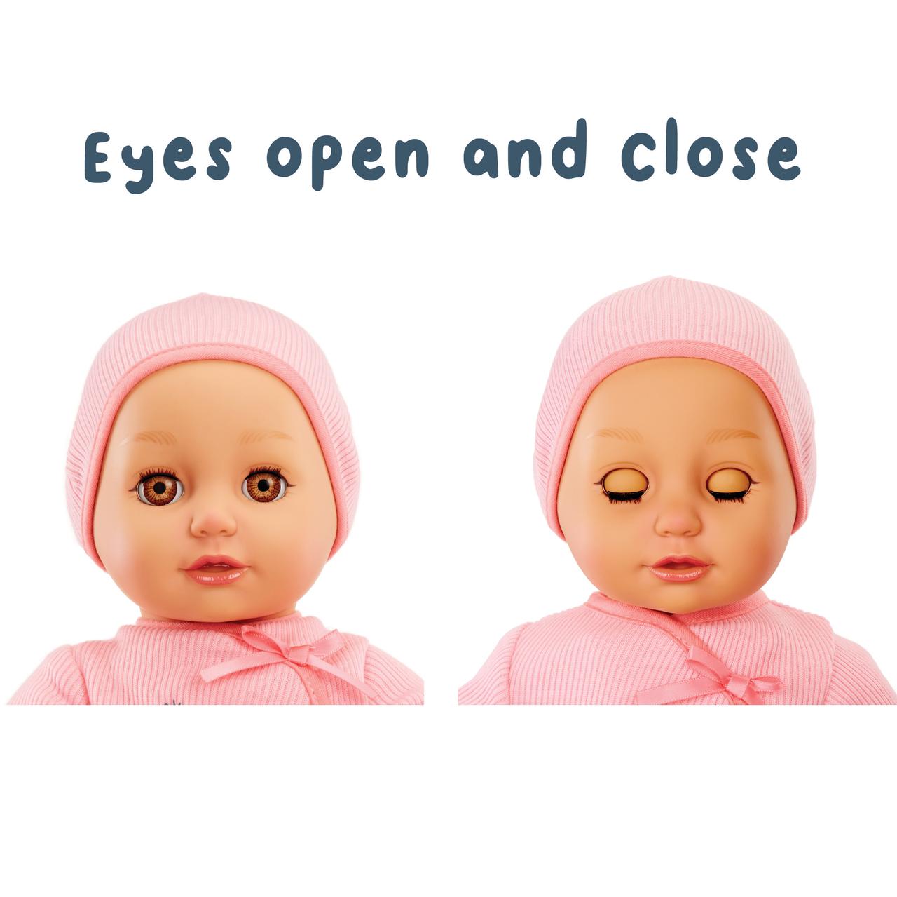 BABY born Mi Primera Muñeca Bebé - Ava (ojos marrón claro) 3