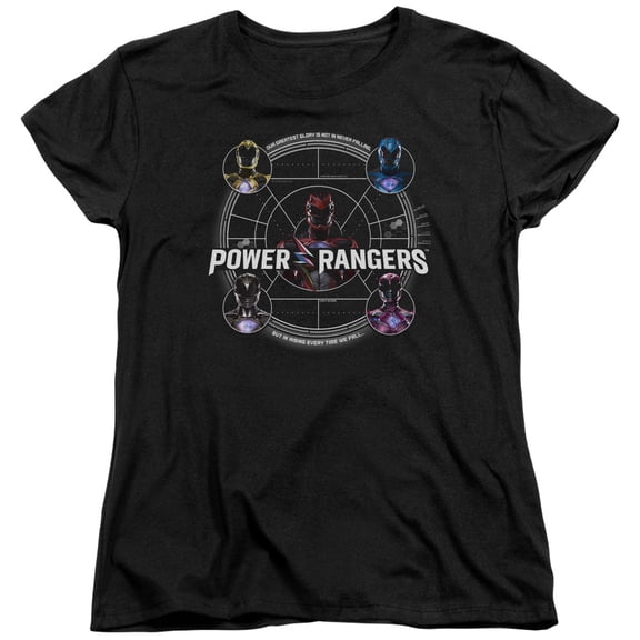 Power Rangers - Greatest Glory - Women's Short Sleeve Shirt - Large