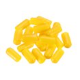 thumbnail image 4 of 20pcs Rubber End Caps 7mm Vinyl PVC Round Bolt Cap Cover Screw Thread Protectors Yellow, 4 of 5