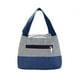 thumbnail image 2 of Sonducket Fiambrera para mujer, bolsos de lona, ​​cosméticos de moda, gran capacidad, bolso pequeño para mamá, Color a juego para viajes, Picnic, Bolsas de mensajero y de hombro Gris claro Sonducket AP012428-04, 2 of 6