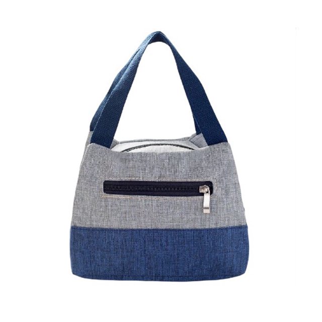 Minnieouse Fiambrera para mujer, bolsos de lona, cosméticos de moda, gran capacidad, bolso pequeño para mamá, Color a juego para viajes, Bolsas de mensajero y de hombro Gris claro