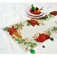 thumbnail image 5 of Christmas Cherry Table Runner, Hand Beaded Table Runner, Thanks Giving Gift 13X36 inch, 5 of 10