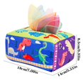 thumbnail image 5 of Baby Tissue Box Montessori Toy, Non-tearable Crinkle Tissue Sensory Toy, Fine Motor Finger Exercise Early Educational Toy for Toddlers, 5 of 7