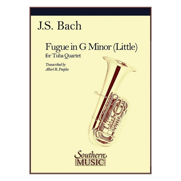 Southern Fugue in G Minor (Little) (2 Euphoniums/2 Tubas) Southern Music Series Arranged by Al Peoples