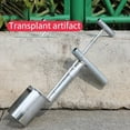thumbnail image 3 of Transplanter Bulb Planter Heavy Duty Soil Releasing Garden Transplanting Tool for Flowers Vegetables and Trees, 3 of 11