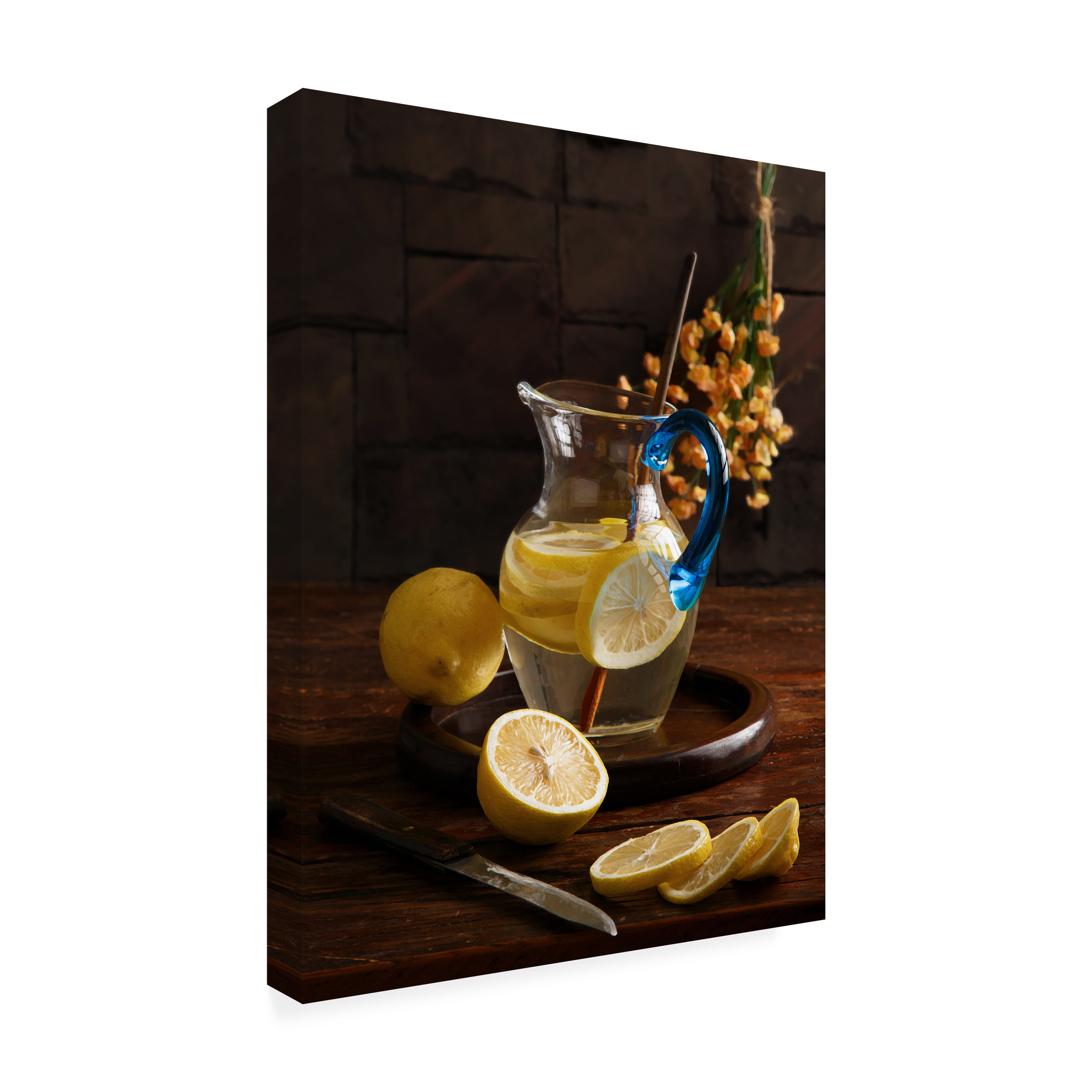 Luiz Laercio 'Life And Lemons' Canvas Art