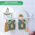 thumbnail image 4 of Yayeee Pot Holders Kitchen Heat Resistant with Pocket 7"x9.8" Cotton Oven Cooking Hot Pads, Christmas Gingerbread, 4 of 7