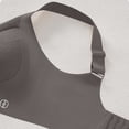 thumbnail image 6 of Ohufall Women's Wide Strap Bra Solid Color Seamless Wireless Bras Push Up Breathable Daily Bralette, 6 of 6