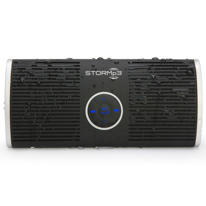 waterproof speaker with internal storage