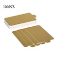 thumbnail image 4 of Monstrate 100 piezas de tablas para Base de pastel, Mousse, Cupcake, de cartón, bandeja de decoración cuadrada, comedor, Bar, Hotel, Mostrada, 4 of 6