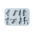 thumbnail image 1 of Christmas Themed Cake Silicone Bakeware Set For Festive Desserts And, 1 of 3