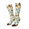 thumbnail image 2 of Balery Butterflies Fun Novelty Socks Men'S Women'S Crew Socks Funny Crazy Novelty Socks Quirky And Cool Socks, 2 of 9