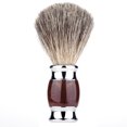 thumbnail image 1 of Brocha de afeitar Pure Badger Hair, madera +100% pelo, 1 of 3