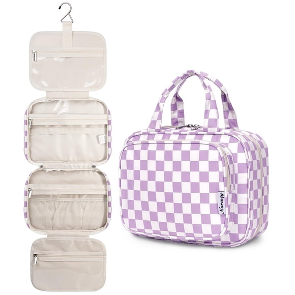 Neceser Narwey colgante para mujer, de viaje, color morado
