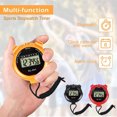 thumbnail image 3 of Multifunctional Stopwatch Counter Handheld Sport Stopwatch Digitale Display Fitness Timer Teller Draagbare, 3 of 6