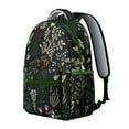 thumbnail image 2 of "Flowers Theme Backpack with Sunflower Design - Roomy Wildflowers Print School Bookbag for Teens, Large Capacity College Backpack with Laptop Sleeve", 2 of 6