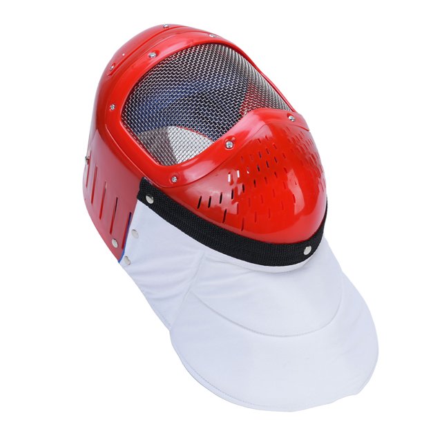 Couverture de Visage pour Enfants avec Structure en Maille, Maille Métallique Robuste Adaptée aux Disciplines du Foil, EEE et Sabre