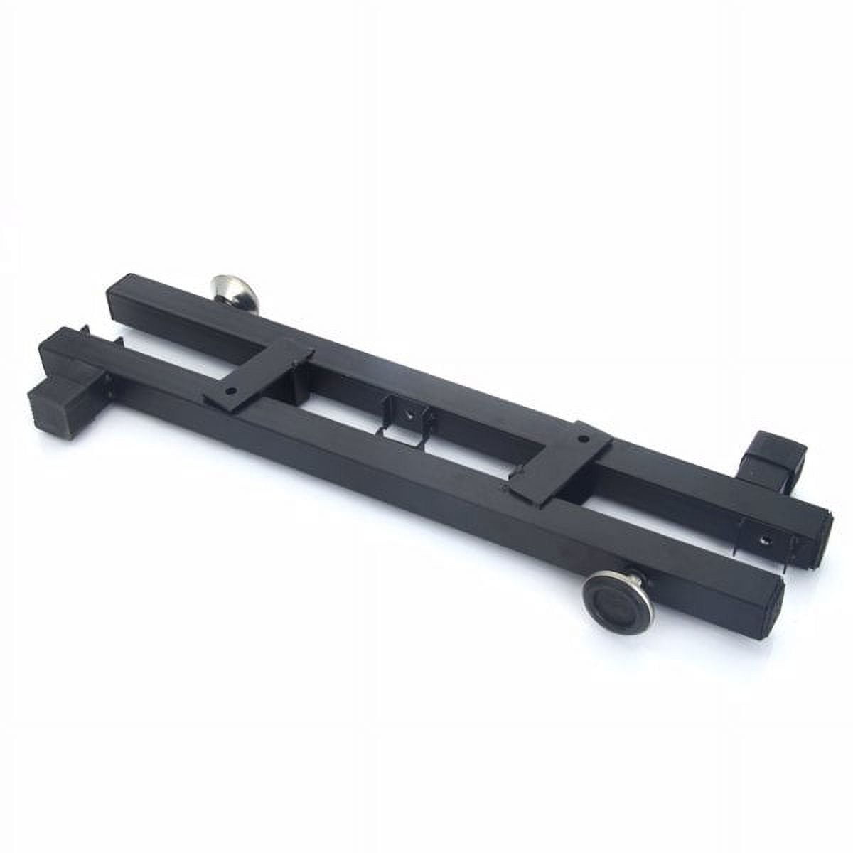 5-Guitar Folding Stand Rack, Holds 5 Guitars, Sturdy Iron Construction with Neoprene Rubber Protection, Portable Foldable Design