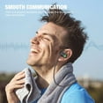 thumbnail image 7 of Bluetooth Headphones, Running Wireless Earbuds with 15 Hours Playtime, HD Deep Bass Stereo IPX7 Waterproof Earphones for Workout and Sports, Bluetooth 5.1 CVC 8.0 Sound Isolation Headsets, 7 of 7