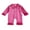 Rose Red, variant on RUINIXCW Toddler Baby Girl Silk Stain Pajamas Newborn Infant Baby Girls Romper One Piece Spring Fall Sleepwear Lapel V Neck Fuzzy Trim Long Sleeve Button Up Jumpsuit Homewear